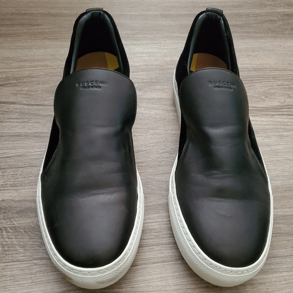 Quincy Jones x Buscemi 40MM 'Black' 14US 47EU